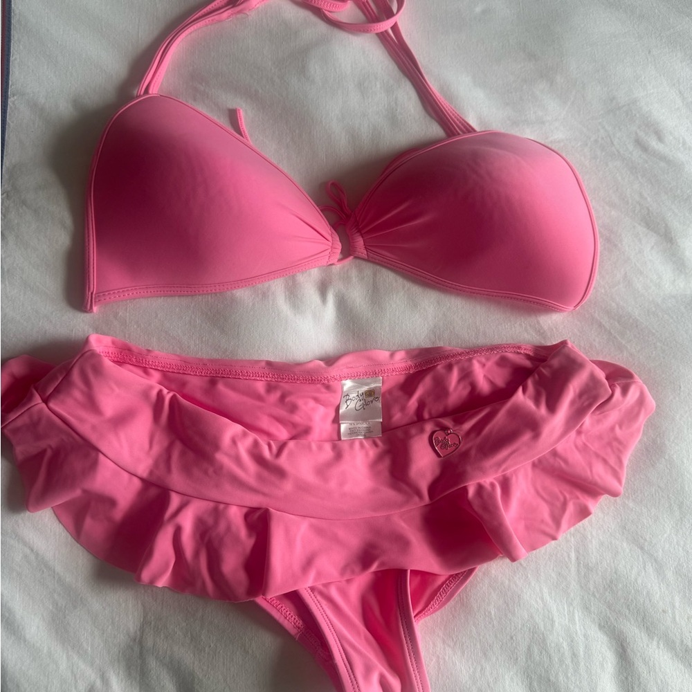 Body Glove Vibrant Pink Bikini Top